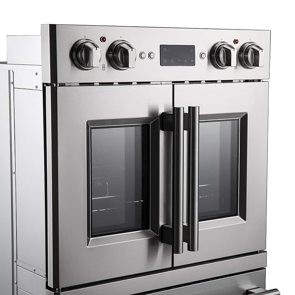 Alt View Zoom 12. Forno Appliances - Gallico 30 in. Electric Double Wall Oven with French Doors - Stainless Steel.