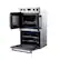 Alt View Zoom 1. Forno Appliances - Gallico 30 in. Electric Double Wall Oven with French Doors - Stainless Steel.