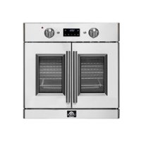 Forno Appliances - Gallico 30 in. Single Electric Convection Wall Oven with French Doors - Front_Zoom