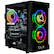 Front. CLX - SET Gaming Desktop - Intel Core i5 14400F - 32GB DDR5 5600 Memory - GeForce RTX 4060 Ti - 1TB NVMe M.2 SSD + 4TB HDD - Black.