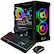 Alt View 6. CLX - SET Gaming Desktop - Intel Core i5 14400F - 32GB DDR5 5600 Memory - GeForce RTX 4060 Ti - 1TB NVMe M.2 SSD + 4TB HDD - Black.