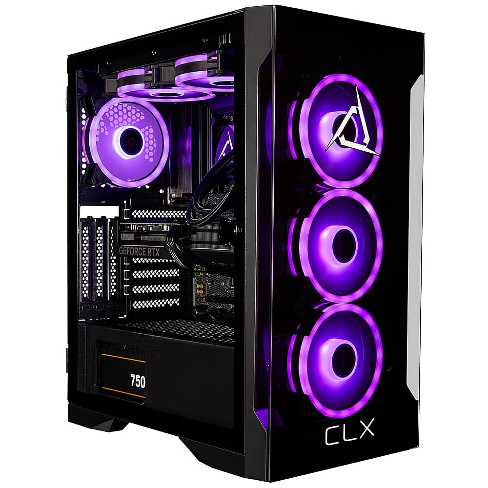 CLX SET Gaming Desktop Intel Core i7 14700KF 32GB DDR5 5600 Memory GeForce  RTX 4070 SUPER 1TB NVMe M.2 SSD Black TGMSETRTU4207BM - Best Buy