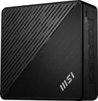 MSI - Cubi 5 Desktop - Intel Core i7-1255U - 16GB Memory - Iris Xe Graphic - 1TB SSD - Black - Front_Zoom