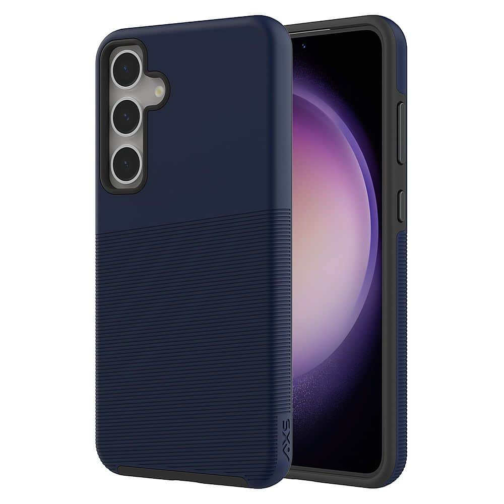 Front. AXS - ProTech Plus Case For Samsung Galaxy S24 Plus - Astral Blue.