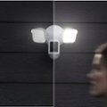 Angle. Wyze - Wired Outdoor Wi-Fi, 2800 Lumen Floodlight Home 2k Security Camera v2 - White - White.