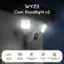 Wyze Cam Floodlight v2 is a security camera with a 2K resolution, 160-degree wide angle lens, and 270 motion-activated color night vision. It features dual bright 2800 lumen LED lights for enhanced visibility. The camera is designed to provide high-quality video and a wide field of view, making it ideal for monitoring outdoor areas and ensuring safety.