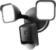 Front. Wyze - Wired Outdoor Wi-Fi, 2600 Lumen Floodlight 2k Home Security Camera v2 - Black.