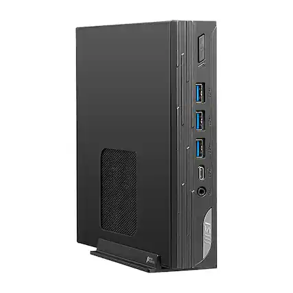 Angle. MSI - PRO DP10 Desktop - Intel Core i5 - 8GB Memory - 1TB SSD - Black.