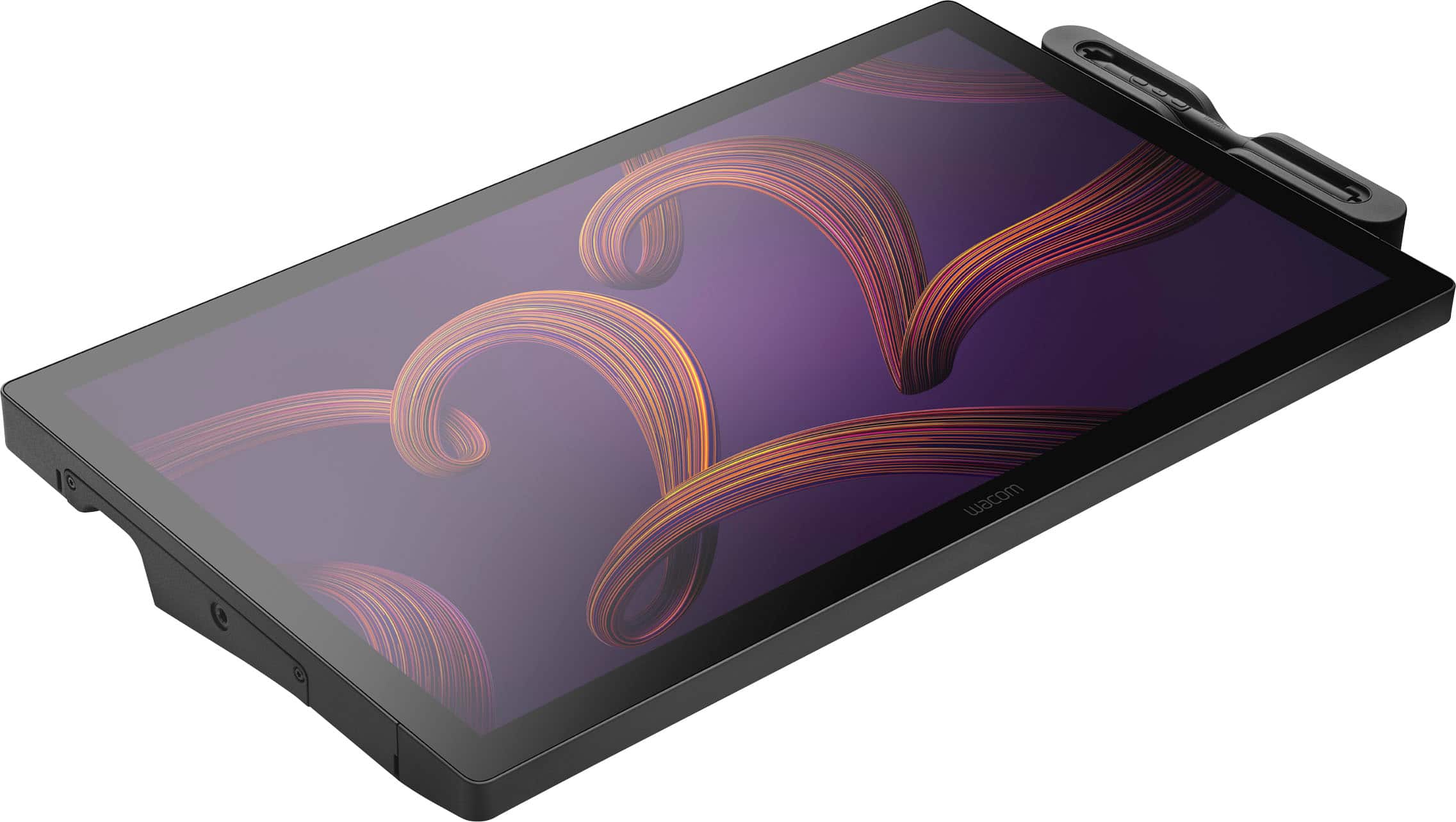 Angle. Wacom - Cintiq Pro 22 Creative Pen Drawing Tablet with Touch Display - Black.