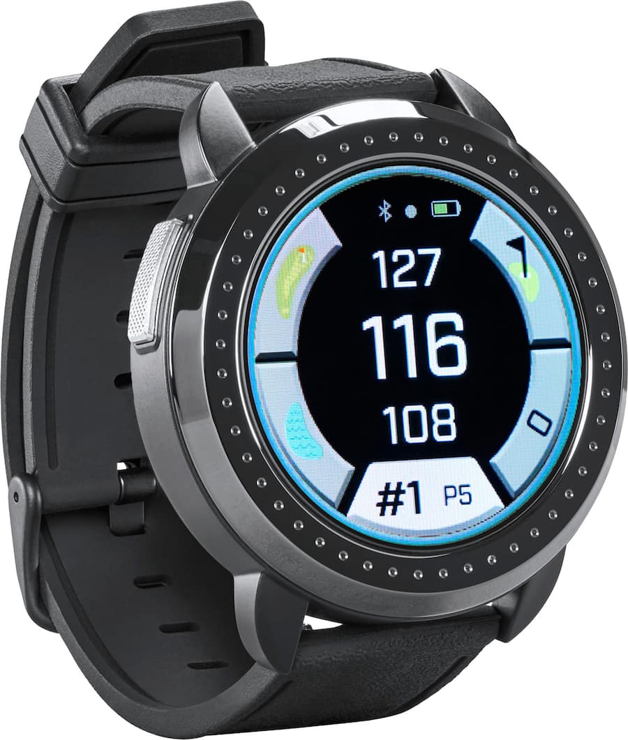 Bushnell iON Elite 35.5mm Smart GPS Golf Watch Black 362150 Bushnell iON Elite 35.5mm Smart GPS Golf Watch Black 362150