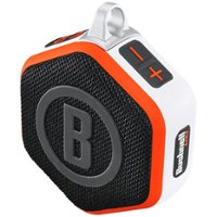 Bushnell - Wingman Mini 4" Golf GPS Bluetooth Speaker - Orange/White - Front_Zoom