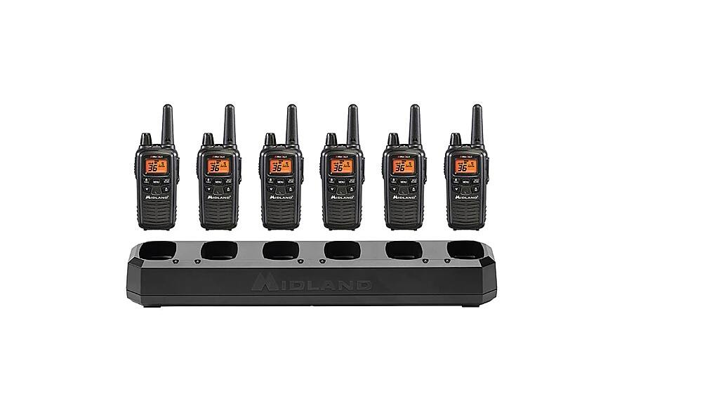 Alt View 12. Midland - BIZTALK FRS TWO-WAY BUSINESS RADIO BUNDLE LXT600BBX6 - Black.