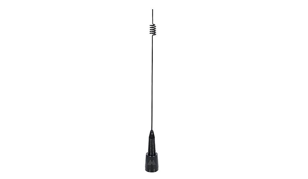 Angle. Midland - MICROMOBILE MXTA26 6DB GAIN WHIP ANTENNA - Black.