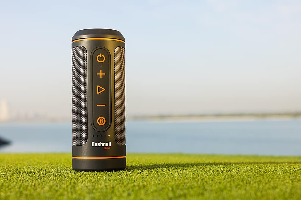 Alt View 15. Bushnell - Wingman 2 Golf GPS Bluetooth Speaker - Black.