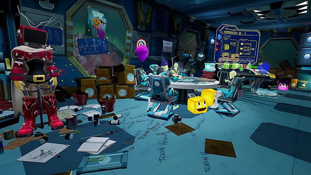 Left. PM Studios - Captain Toonhead vs The Punks From Outer Space.