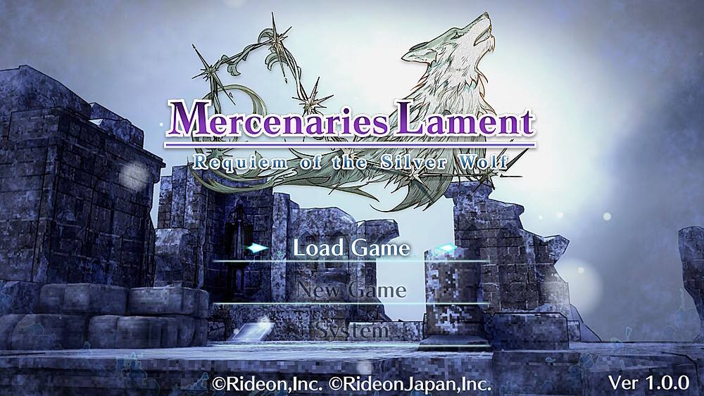 Left. PM Studios - Mercenaries Lament: Requiem of the Silver Wolf.