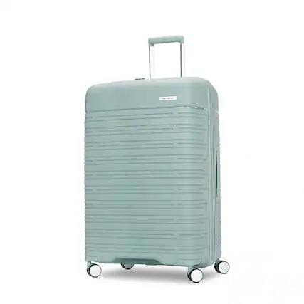 Front. Samsonite - Elevation Plus 30" Expandable Spinner Suitcase - Cypress Green.