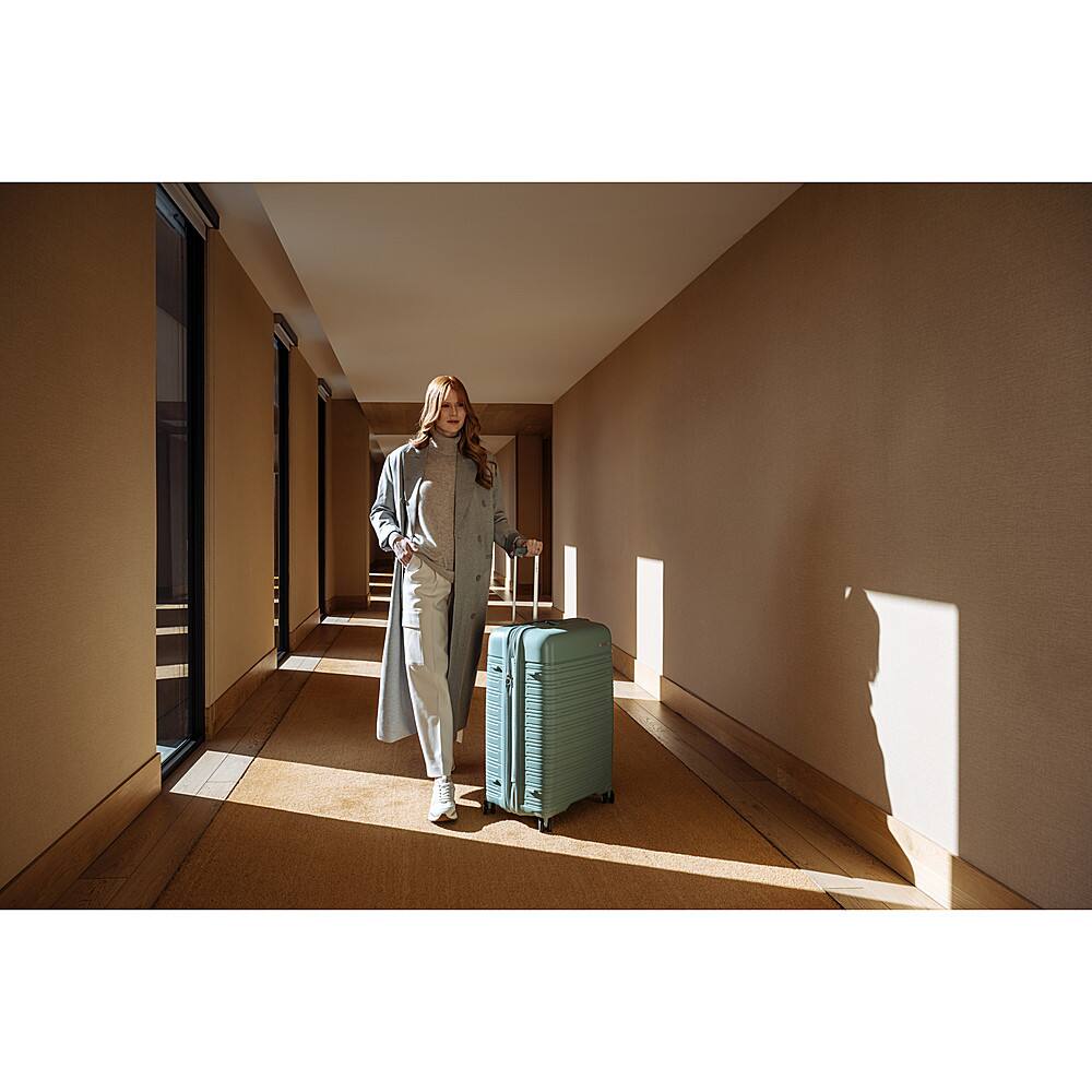 Alt View 14. Samsonite - Elevation Plus 30" Expandable Spinner Suitcase - Cypress Green.