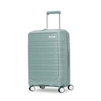 Samsonite - Elevation Plus 23" Expandable Carry-On Spinner Suitcase - Cypress Green - Front_Zoom
