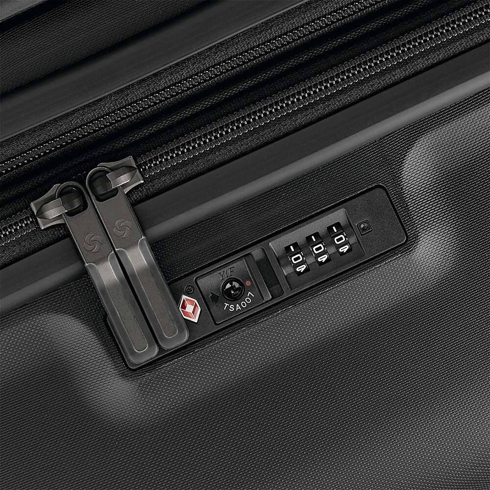Alt View 15. Samsonite - Elevation Plus 23" Expandable Glider Suitcase - Triple Black.