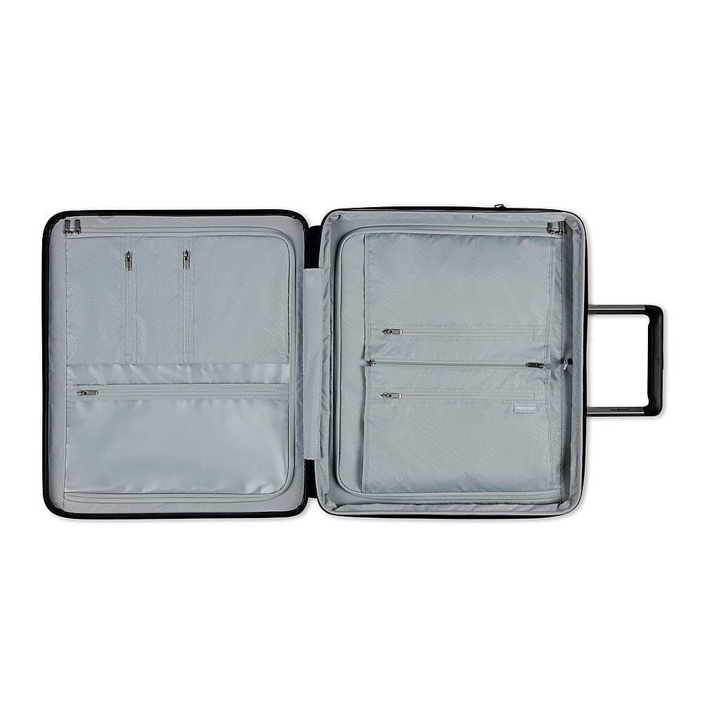 Left. Samsonite - Elevation Plus 23" Expandable Glider Suitcase - Triple Black.