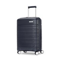 Samsonite - Elevation Plus 23" Expandable Carry-On Spinner Suitcase - Midnight Blue - Front_Zoom