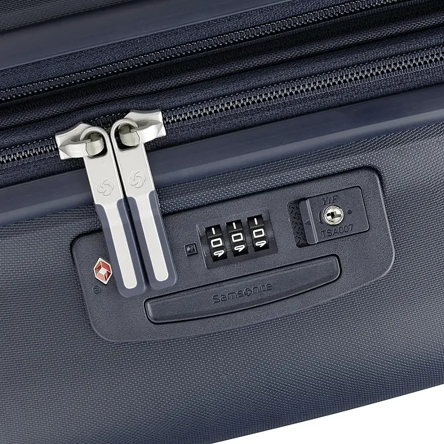 Alt View 20. Samsonite - Elevation Plus 23" Expandable Carry-On Spinner Suitcase - Midnight Blue.