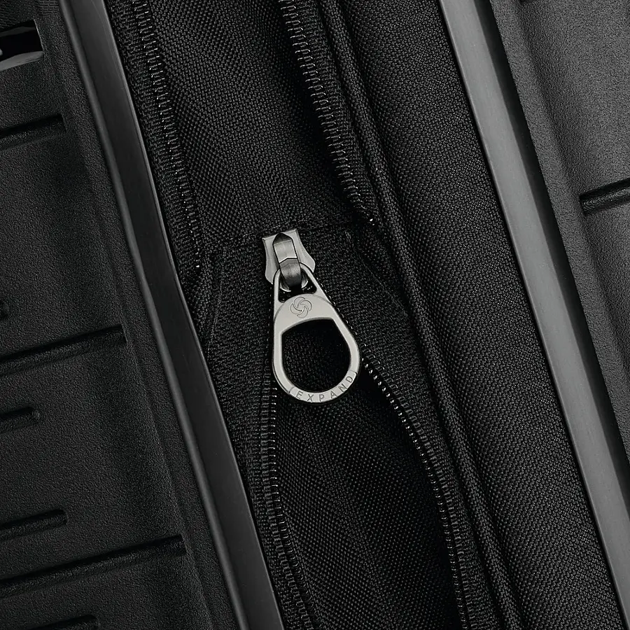 Alt View 19. Samsonite - Elevation Plus 23" Expandable Carry-On Spinner Suitcase - Triple Black.