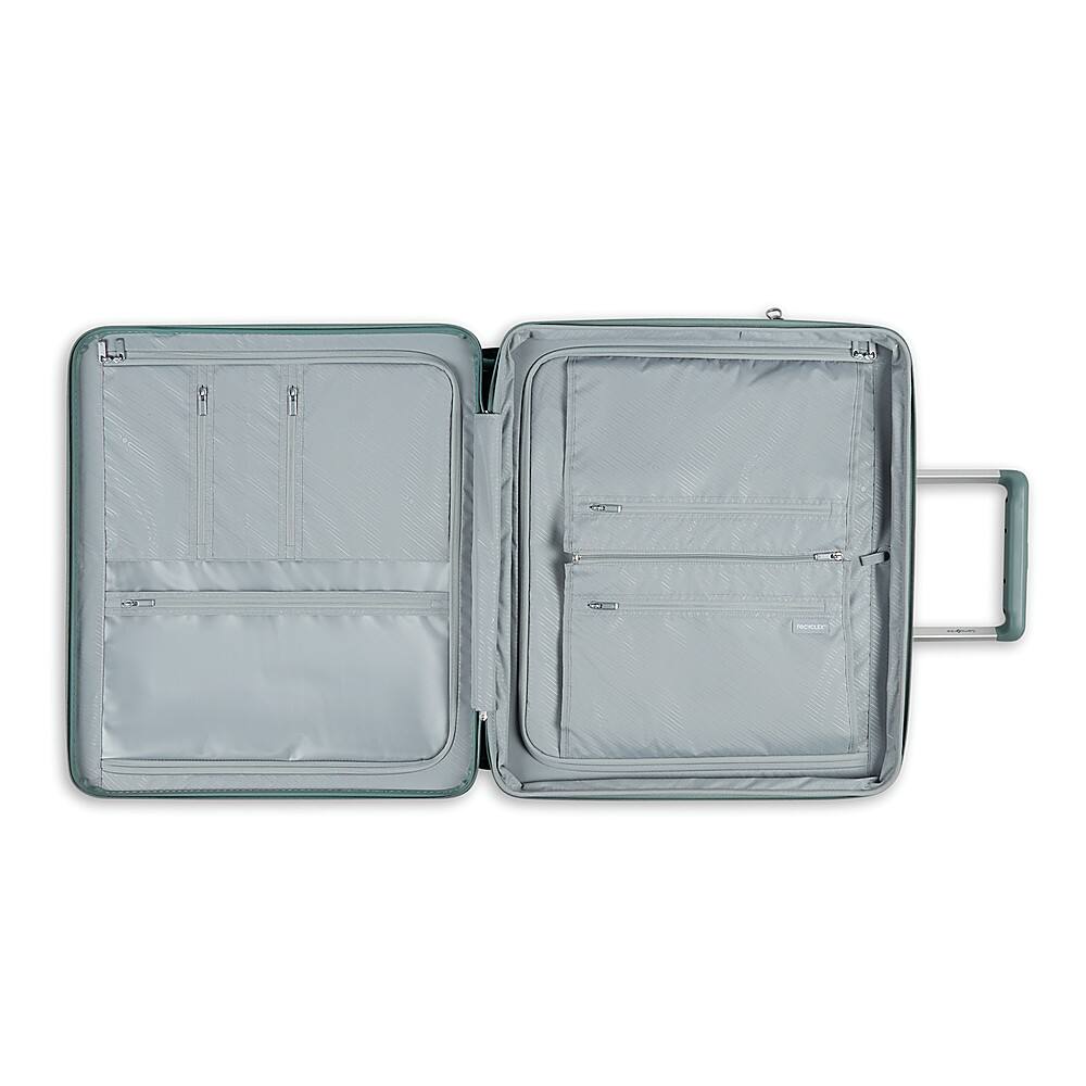 Left. Samsonite - Elevation Plus 23" Expandable Glider Suitcase - Cypress Green.