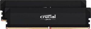 Crucial Pro 32GB (2PK 16GB) DDR5-6000 UDIMM: Overclocking Edition - Black - Front_Zoom