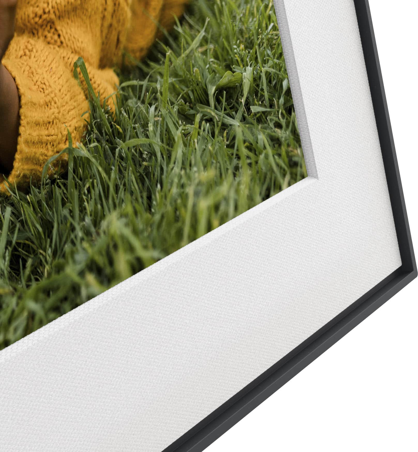 Alt View 14. Aura Home - Walden 15" Digital WiFi Frame - Matted Ink.