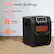 Alt View 15. Lifesmart - 4 Element Infrared Heater with Front Air Intake - Black.