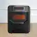 Left. Lifesmart - 4 Element Infrared Heater with Front Air Intake - Black.