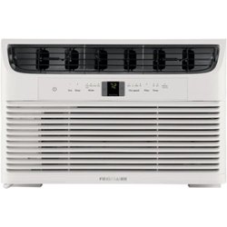 Frigidaire - 6,000 BTU Window Air Conditioner with Remote in White - White - Front_Zoom