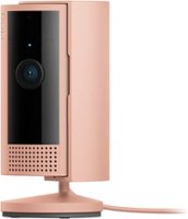 Ring - Indoor Plug-In 1080p Security Camera (2nd - Generation) with Privacy cover - Blush - Angle_Zoom