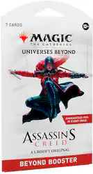 Wizards of The Coast - Magic: The Gathering Assassin’s Creed Beyond Booster Sleeve - Front_Zoom