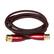 Front. AudioQuest - 30M Red River Single XLR > XLR Analog Audio Interconnect Cable - Red/Black.