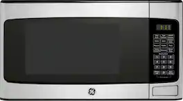 GE - 1.1 Cu. Ft. Countertop Microwave with Convenience Cooking Controls - Stainless Steel