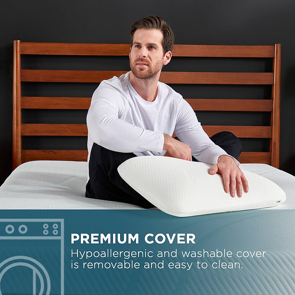 Alt View 11. Tempur-Pedic - TEMPUR-Symphony™ Pillow, Standard - White.