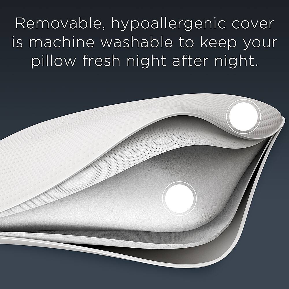 Alt View 15. Tempur-Pedic - TEMPUR-Symphony™ Pillow, Standard - White.