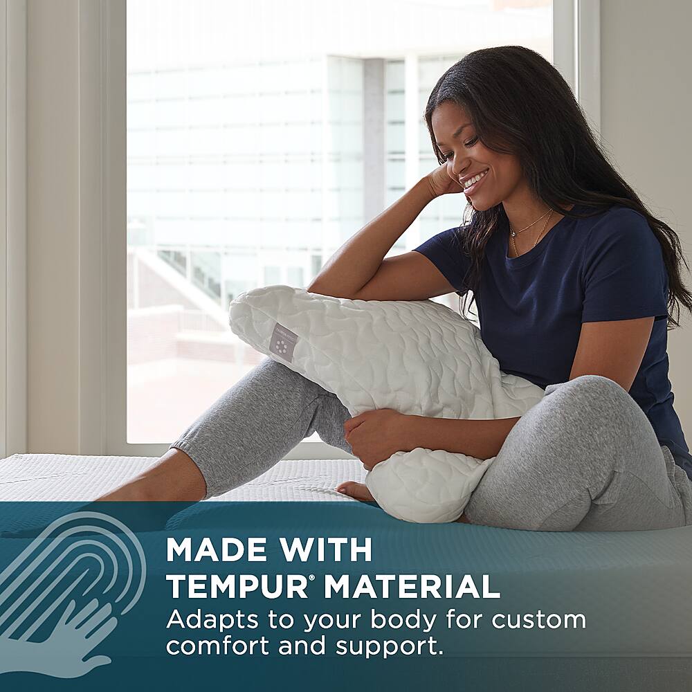 Alt View 15. Tempur-Pedic - Tempur-Cloud® Plush Support Pillow, Standard - White.