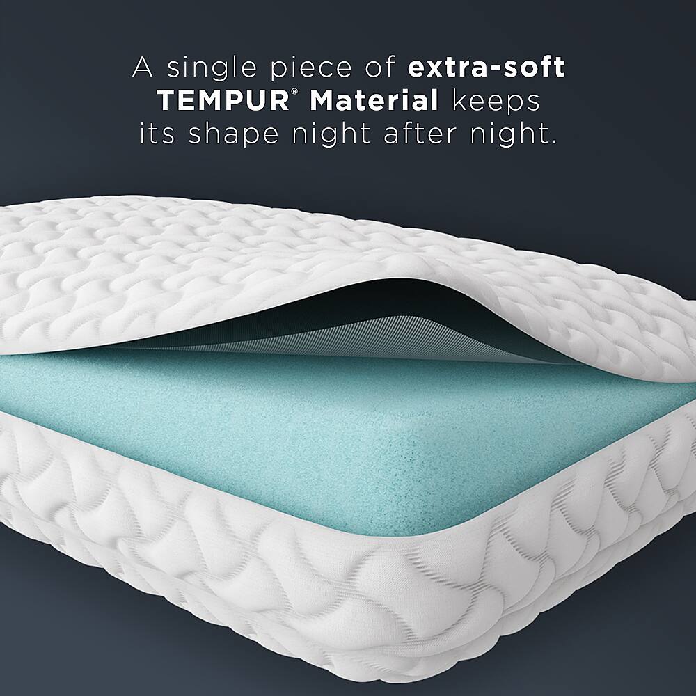 Alt View 16. Tempur-Pedic - Tempur-Cloud® Plush Support Pillow, Standard - White.