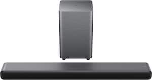 TCL - S-Class S55H 2.1 Channel S-Class Soundbar with Wireless Subwoofer, Dolby Atmos (2025) - Black