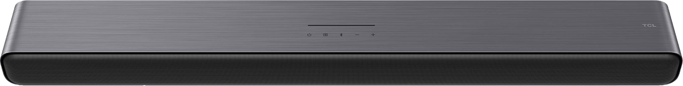Front. TCL - S45H 2.0 Channel S-Class Soundbar, Dolby Atmos - Black.