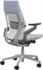 Angle. Steelcase - Gesture Wrapped Back Office/Gaming Chair - Blue Nickel.