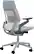 Angle. Steelcase - Gesture Wrapped Back Office/Gaming Chair - Blue Nickel.