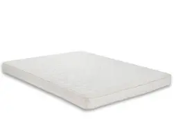 Cicely Sleep - Cicely 6.5-inch Foam Hybrid Mattress in a Box-Queen - White - Front_Zoom