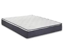 Cicely Sleep - Cicely 11-inch Ultra Plush Gel Foam Hybrid Mattress in a Box-Full - White - Front_Zoom