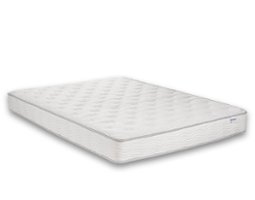 Cicely Sleep - Cicely 8-inch Medium Foam Hybrid Mattress in a Box-Queen - White - Front_Zoom