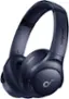 Angle. Soundcore - by Anker Q20i True Wireless Noise Canceling Overt-the-Ear Headphones - Blue.